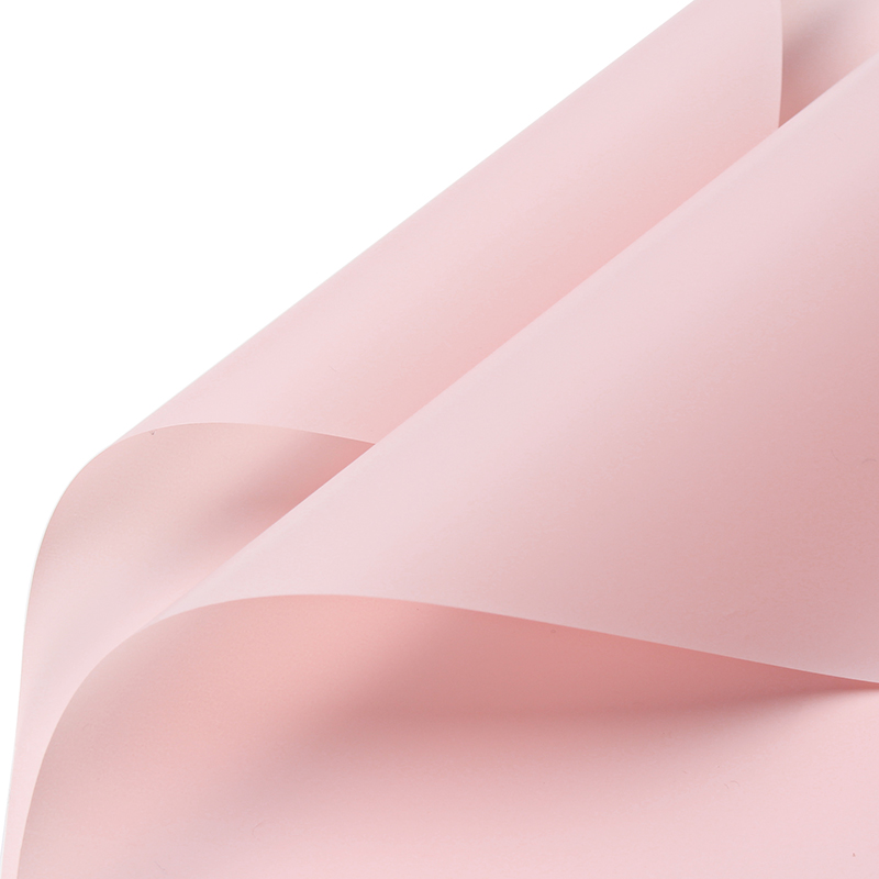 MYHC-02 BOPP Han Su Paper Solid Color Flower Packaging Film