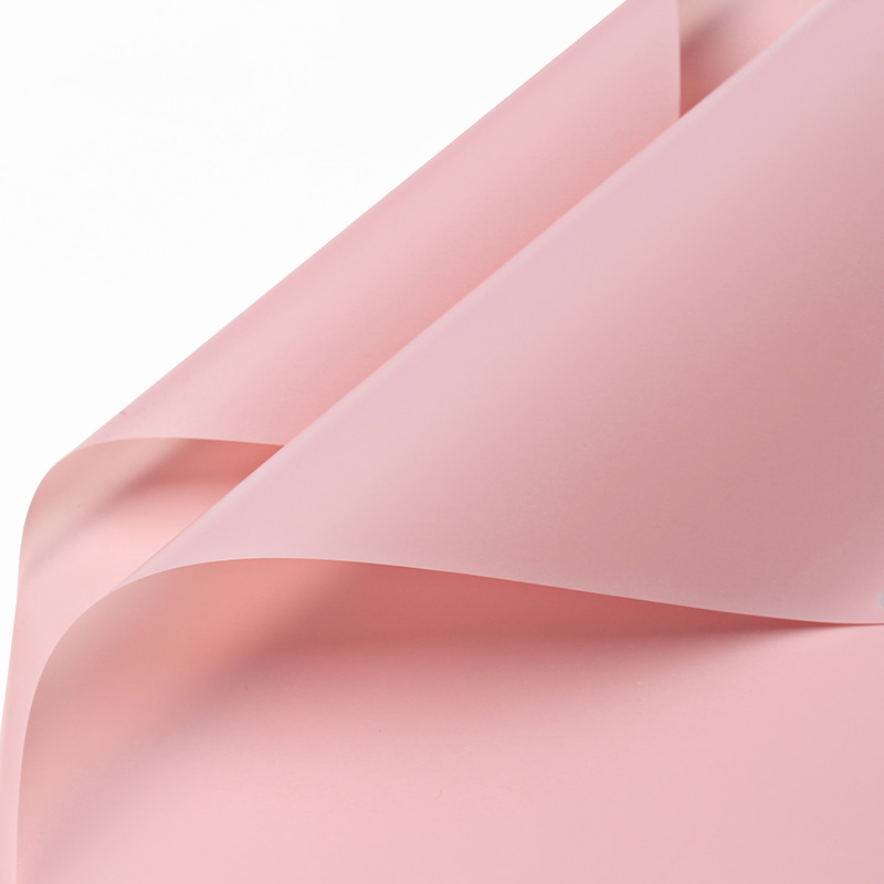 MYHC-02 BOPP Han Su Paper Solid Color Flower Packaging Film