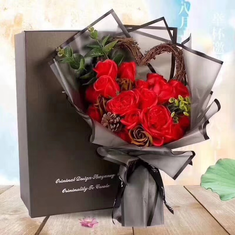MYHC-05 Ring Gravis Color Monochrome Matte Flower Packaging Film