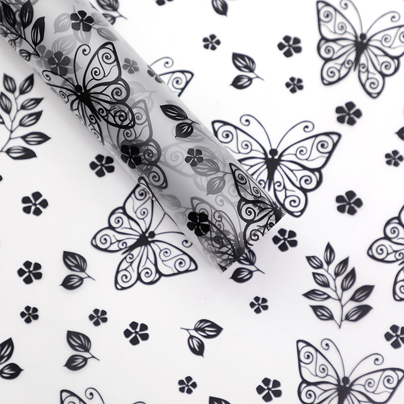 MYHC-07 Exquisite Gloria Lineae, Transparens Flos Packaging Film