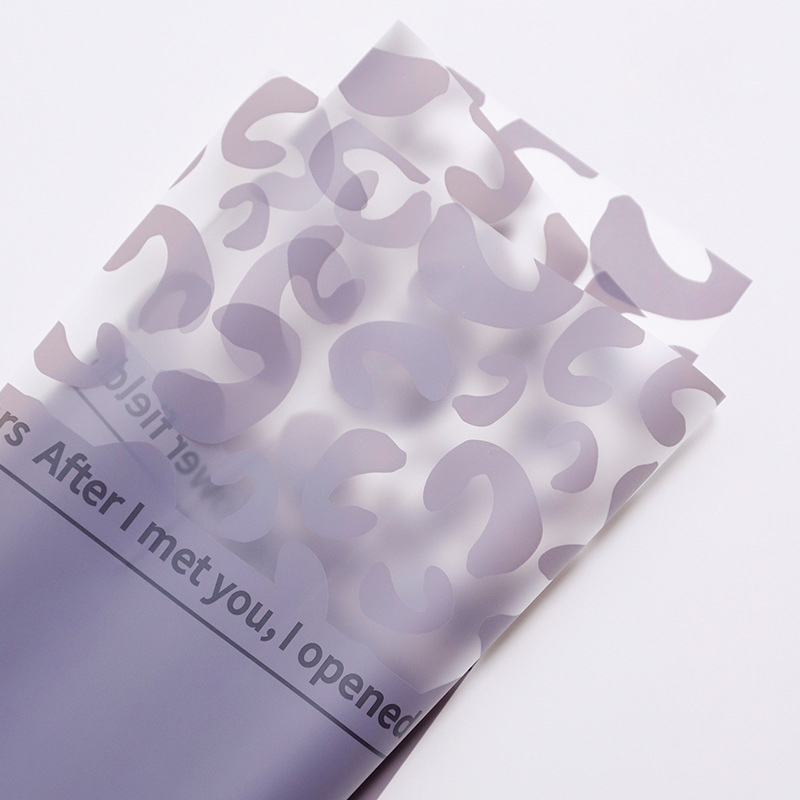 MYHC-08 Pardus Print Edges Massage Film Plastic Flos Packaging Film