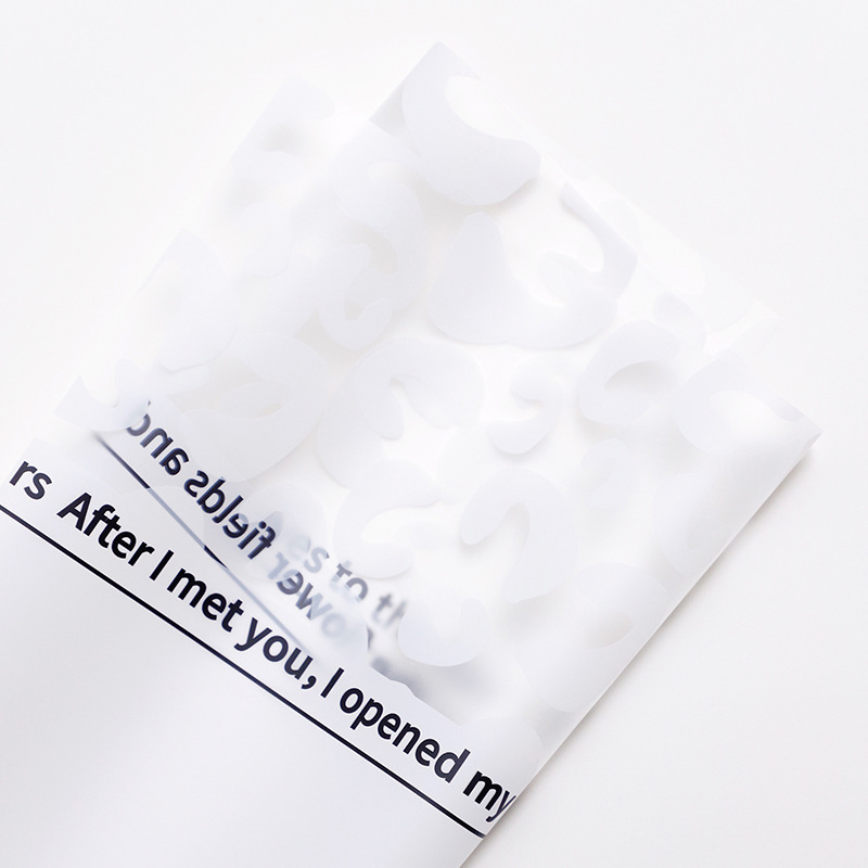 MYHC-08 Pardus Print Edges Massage Film Plastic Flos Packaging Film