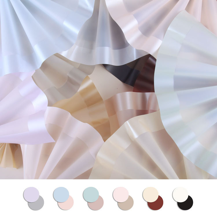 MYHC-09 Puffy Skirt 57×57cm (±2cm) Solidum Color Flos Packaging Film