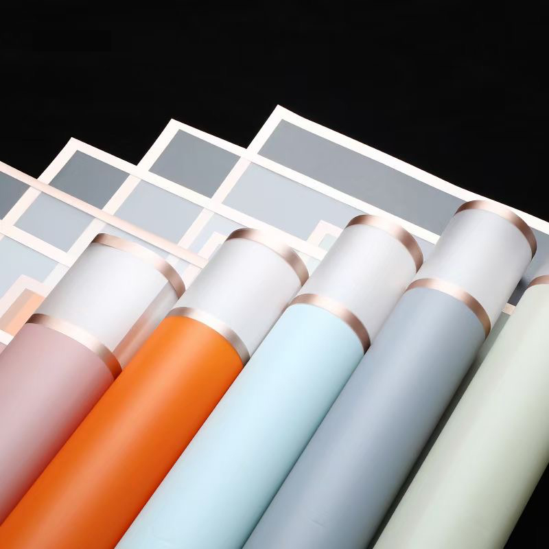 MYHC-X Duplex Aurum Edge Culcita film Bopp Matt Flower Packaging Film