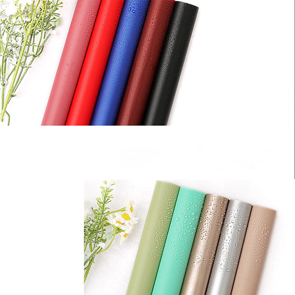 MYHC-11 Massage Film 2 Silk Solidus Color Flower Wrapping Paper