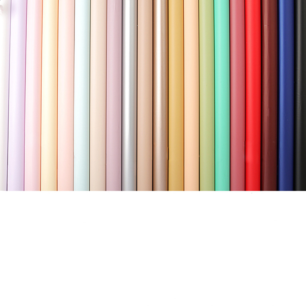 MYHC-11 Massage Film 2 Silk Solidus Color Flower Wrapping Paper