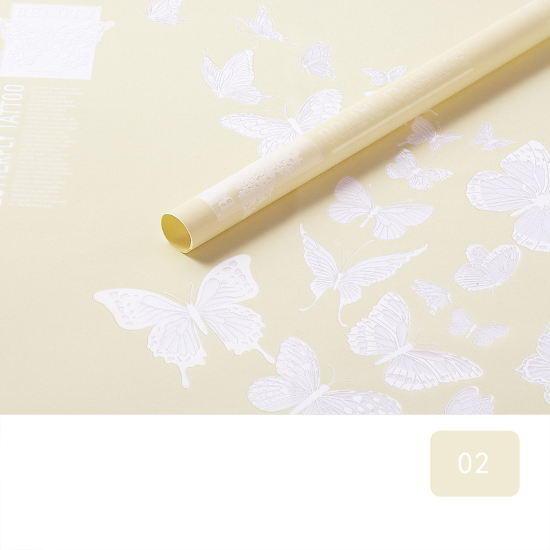 MYHC-14 Gloria Pattern Opacum Matte Flower Wrapping Paper