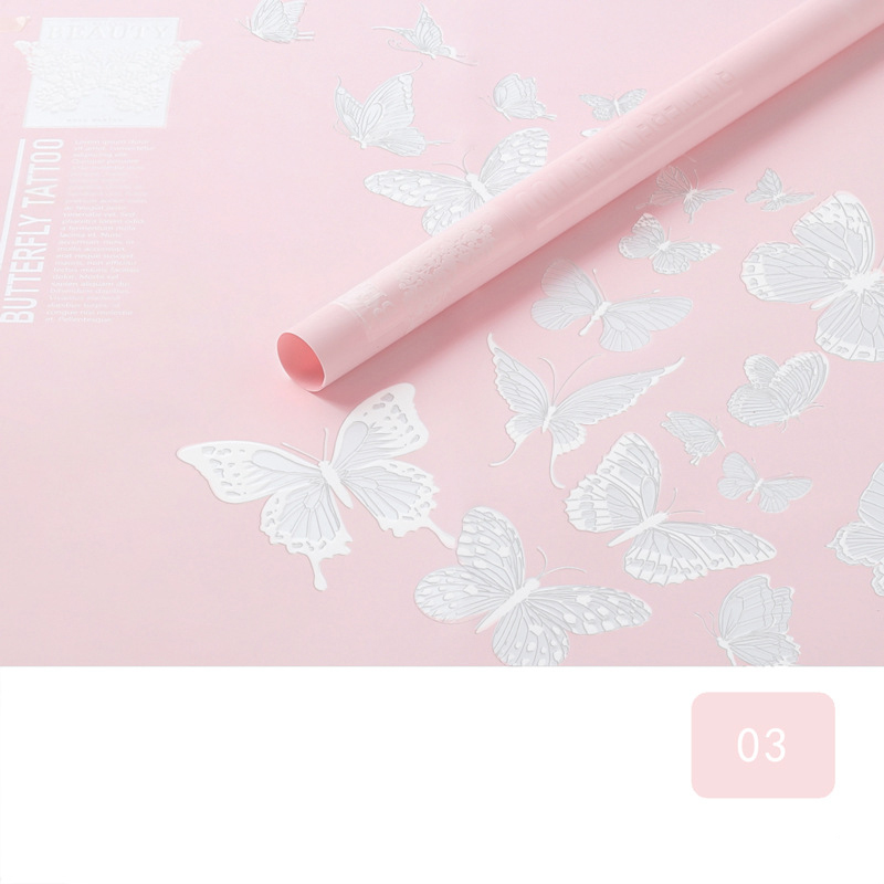 MYHC-14 Gloria Pattern Opacum Matte Flower Wrapping Paper