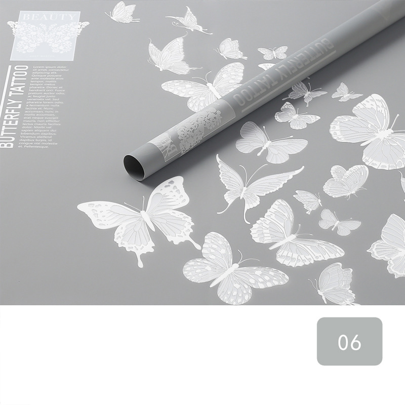 MYHC-14 Gloria Pattern Opacum Matte Flower Wrapping Paper