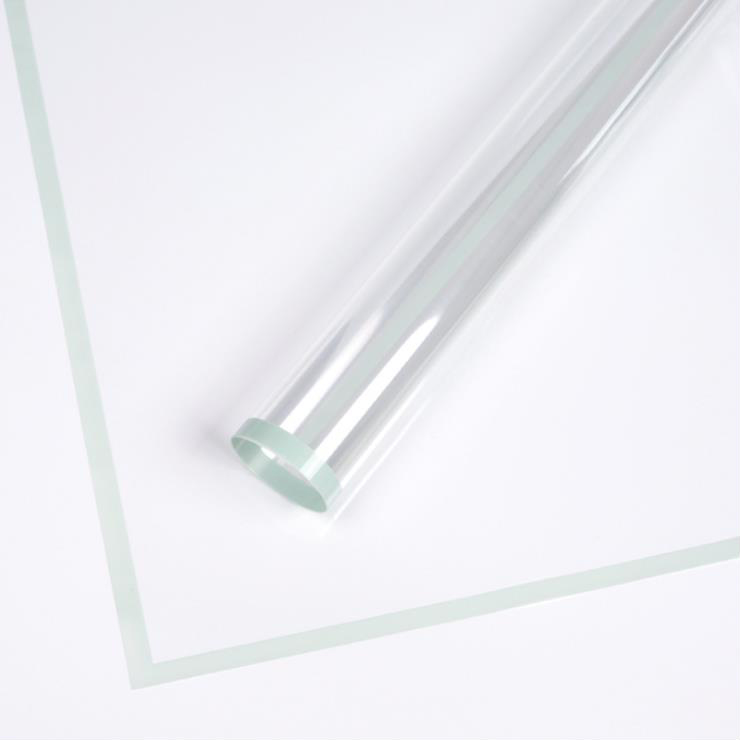 MYHC-15 Transparent Monochrome Edge Plastic Flos Wrapping Paper