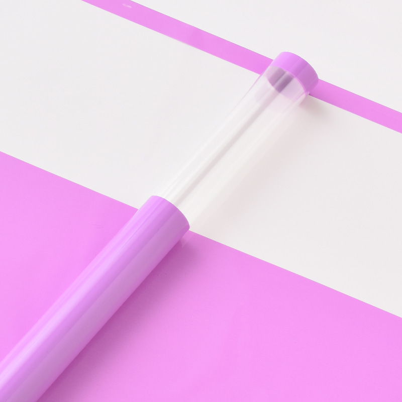 MYHC-16 Transparent Border OPP Plastic Flos Wrapping Paper