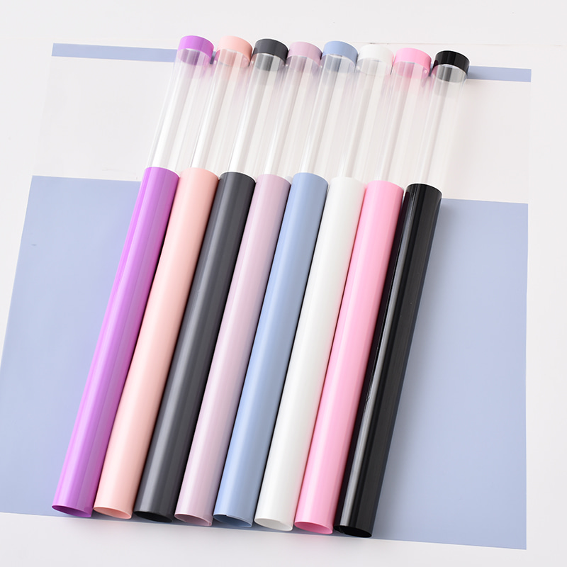 MYHC-16 Transparent Border OPP Plastic Flos Wrapping Paper