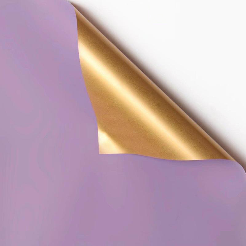 MYHC-17 Single-Postesque Flash Aurum, Duplex Color, Flos Pearlescent Flos Wrapping Paper