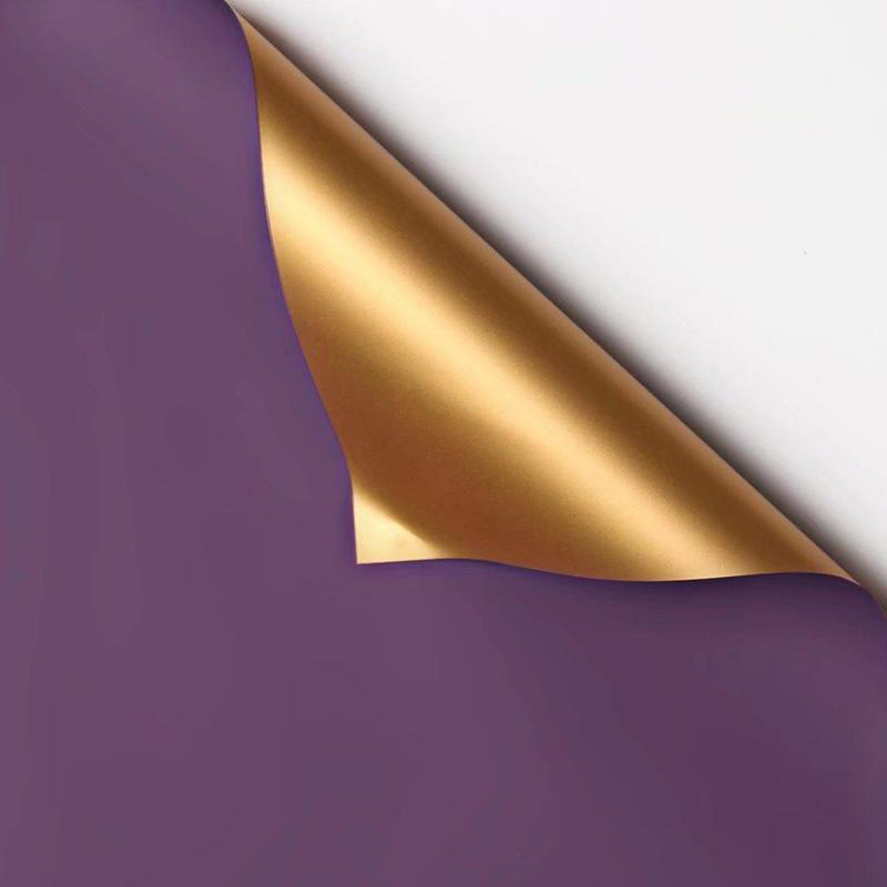 MYHC-17 Single-Postesque Flash Aurum, Duplex Color, Flos Pearlescent Flos Wrapping Paper