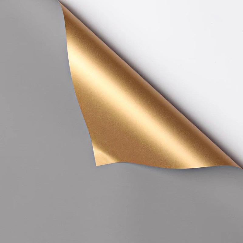 MYHC-17 Single-Postesque Flash Aurum, Duplex Color, Flos Pearlescent Flos Wrapping Paper