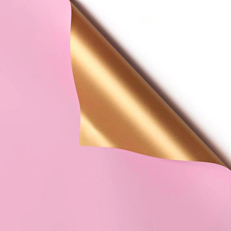 MYHC-17 Single-Postesque Flash Aurum, Duplex Color, Flos Pearlescent Flos Wrapping Paper