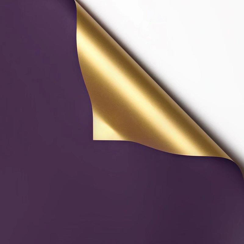 MYHC-17 Single-Postesque Flash Aurum, Duplex Color, Flos Pearlescent Flos Wrapping Paper