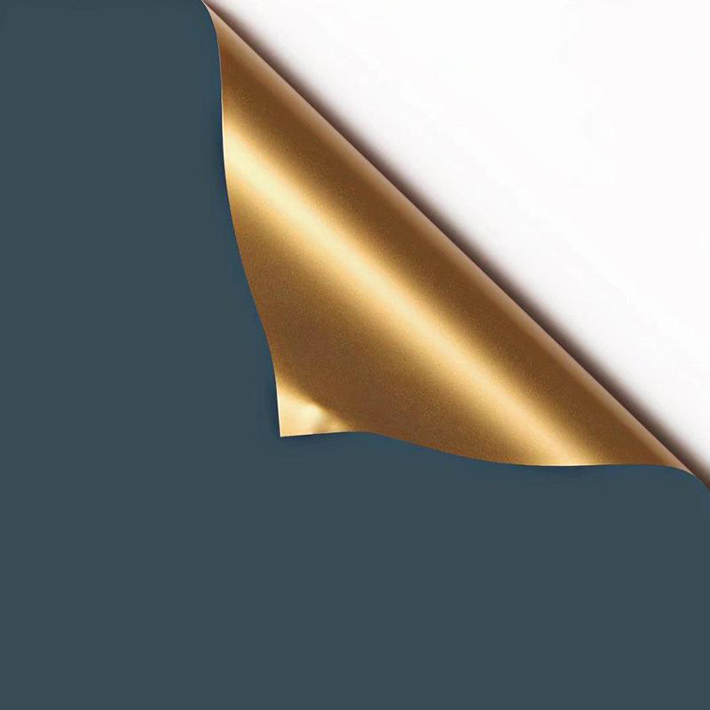MYHC-17 Single-Postesque Flash Aurum, Duplex Color, Flos Pearlescent Flos Wrapping Paper