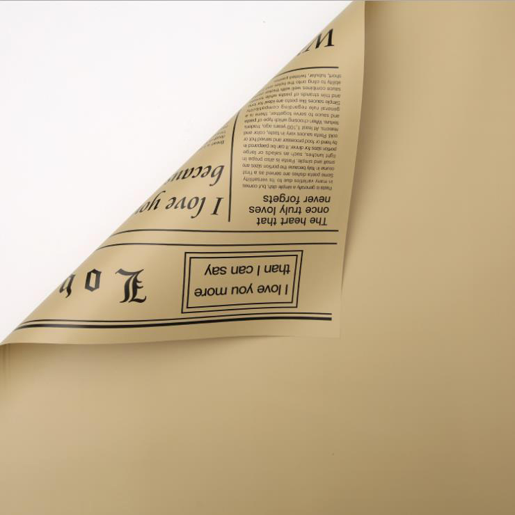 MYHC-XXIII Single-Postesque Diarium Penicullus, Duplex Color Cowhide Flos Packaging Film