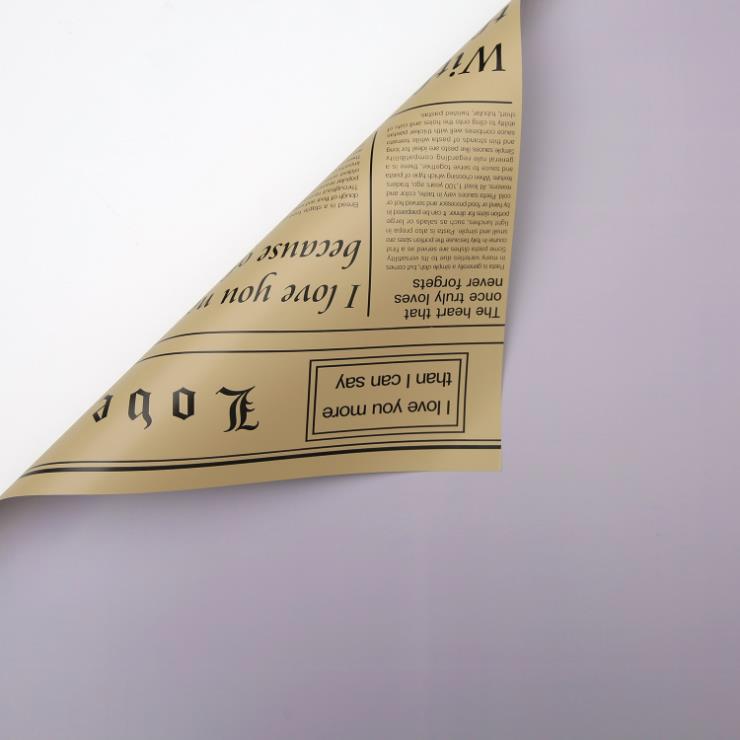 MYHC-XXIII Single-Postesque Diarium Penicullus, Duplex Color Cowhide Flos Packaging Film