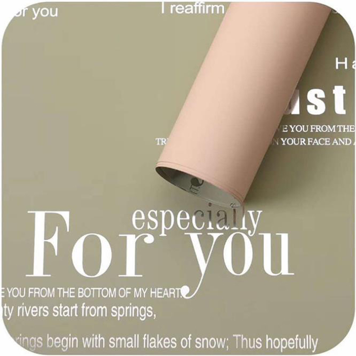 MYHC-33 Duplex et Duplex Color Aluminium Patella Cowhide Flos Packaging Film