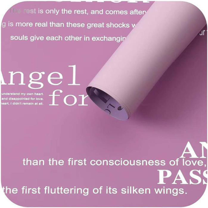 MYHC-33 Duplex et Duplex Color Aluminium Patella Cowhide Flos Packaging Film