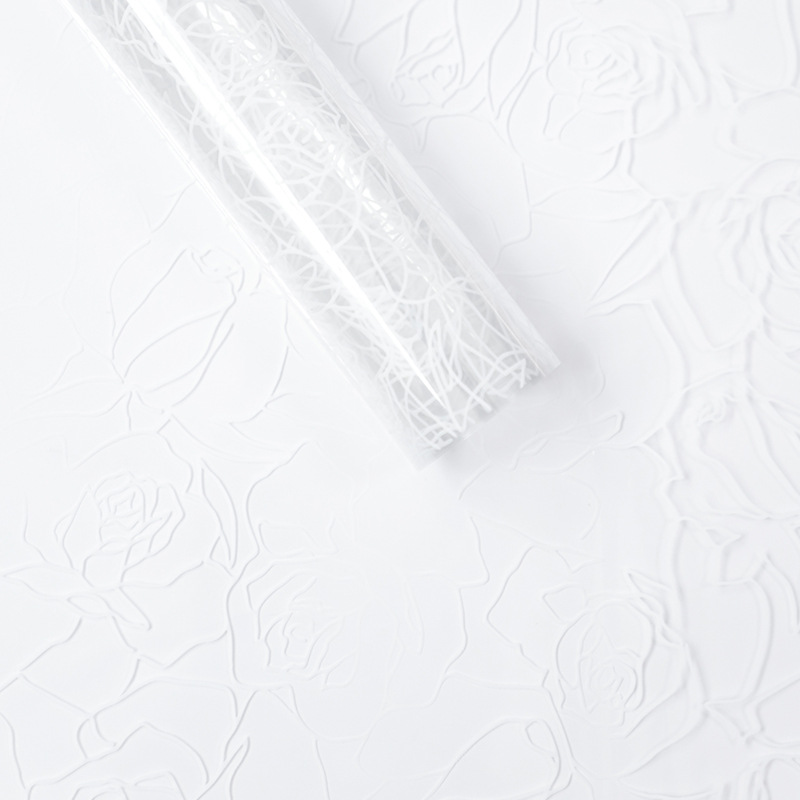 MYHC-29 Monochrome Rose Lines OPP Transparent Flos Packaging Film