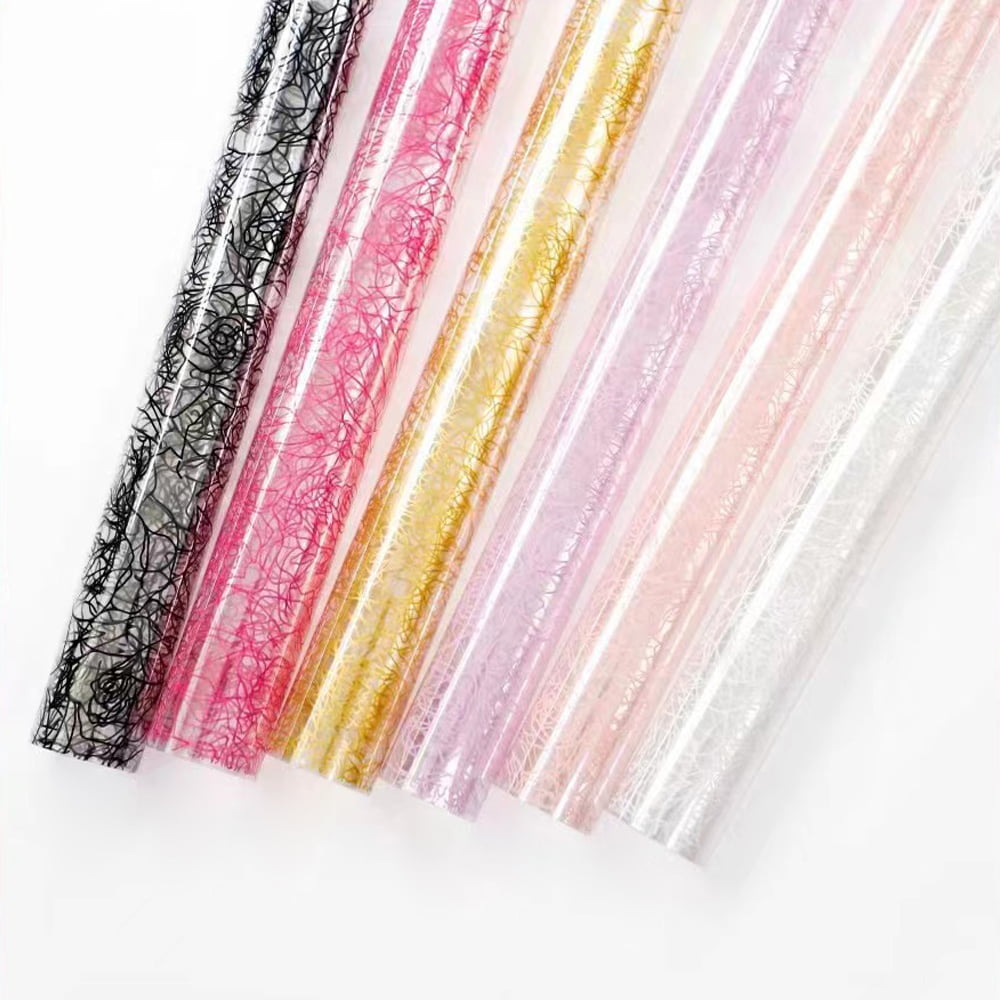 MYHC-29 Monochrome Rose Lines OPP Transparent Flos Packaging Film