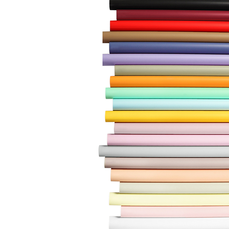 MYHC-30 20 Colores Pearl Film Solid Color Flower Wrapping Paper