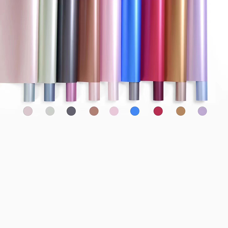 MYHC-32 Bacca duplex postesque Color IMPERVIUS Flower Wrapping Paper