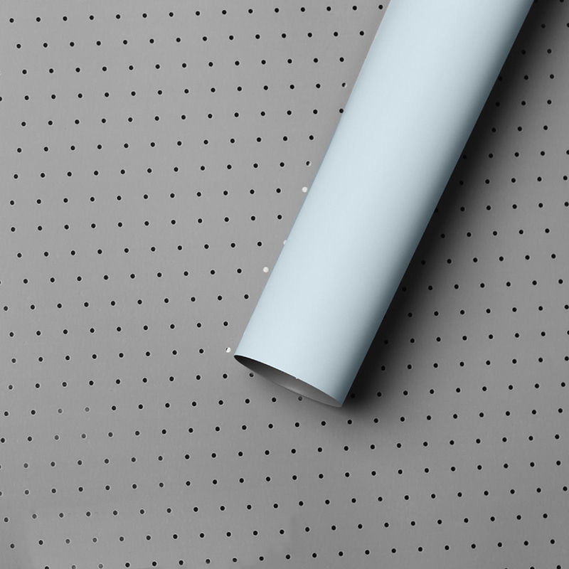 MYHC-34 Dot Decoration Duplex Postesque Color Aluminium Patella Cotton Flos Packaging Film