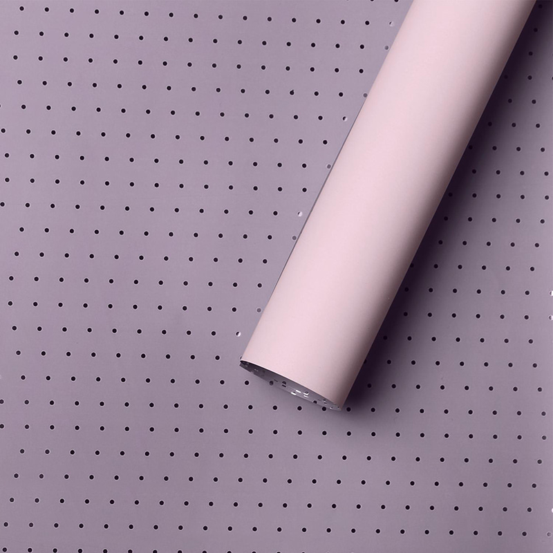 MYHC-34 Dot Decoration Duplex Postesque Color Aluminium Patella Cotton Flos Packaging Film