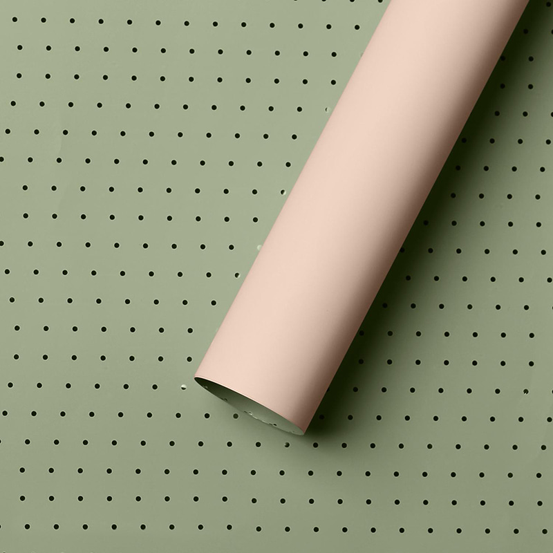 MYHC-34 Dot Decoration Duplex Postesque Color Aluminium Patella Cotton Flos Packaging Film