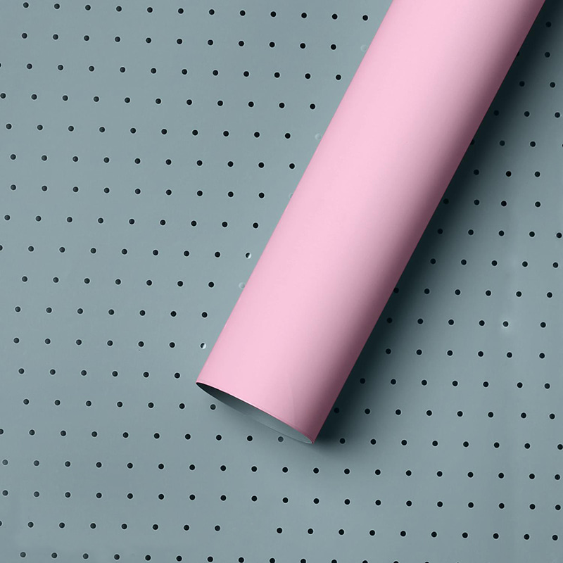 MYHC-34 Dot Decoration Duplex Postesque Color Aluminium Patella Cotton Flos Packaging Film