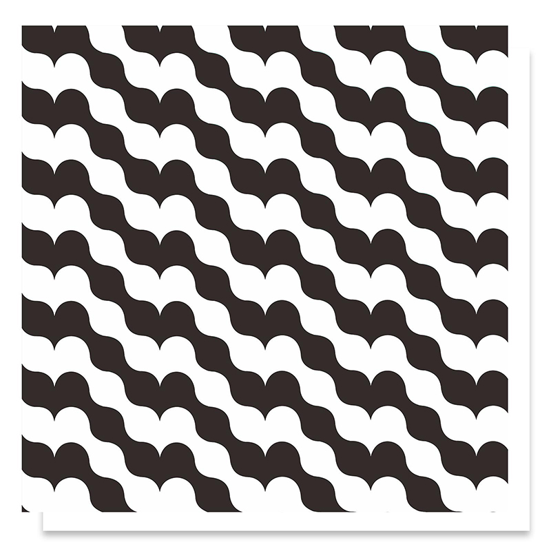 MYHC-35 BOPP Wavy Pattern IMPERVIUS Flower Wrapping Paper