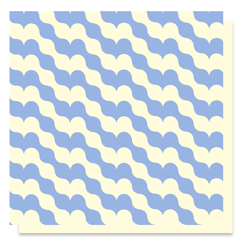 MYHC-35 BOPP Wavy Pattern IMPERVIUS Flower Wrapping Paper