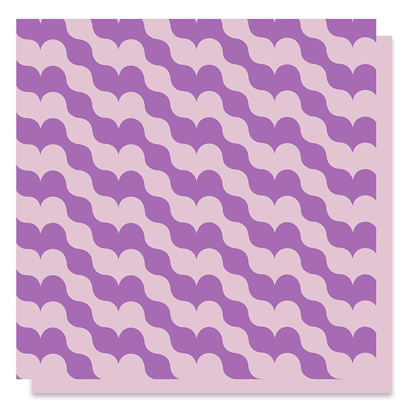 MYHC-35 BOPP Wavy Pattern IMPERVIUS Flower Wrapping Paper