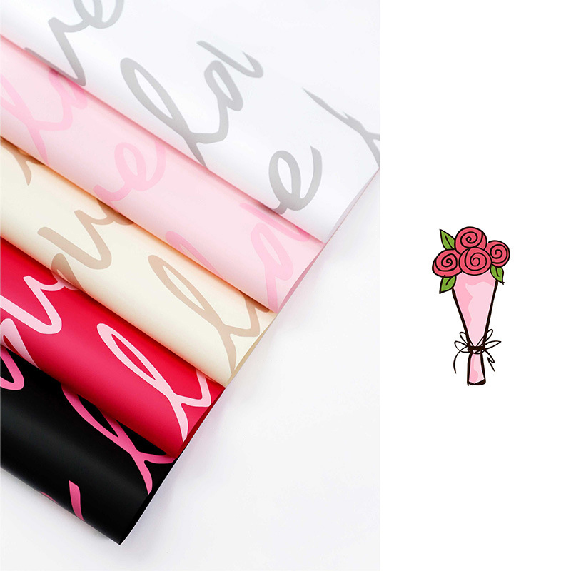 MYHC-45 Amor Pattern Art IMPERVIUS Flos Wrapping Paper