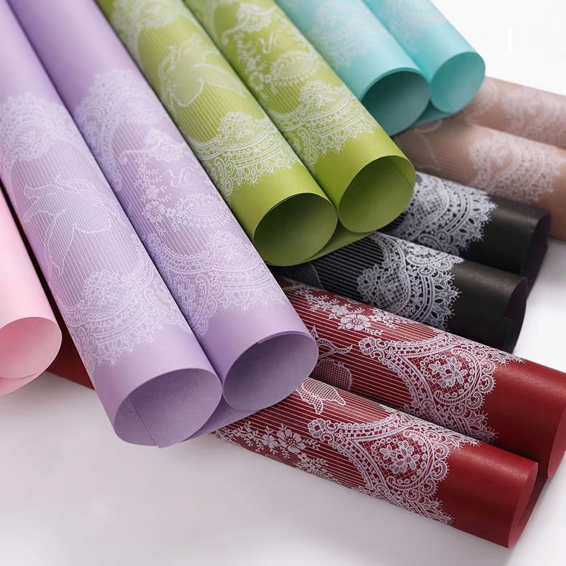 MYHC-46 Lace Pattern BOPP IMPERVIUS Flos Packaging Film