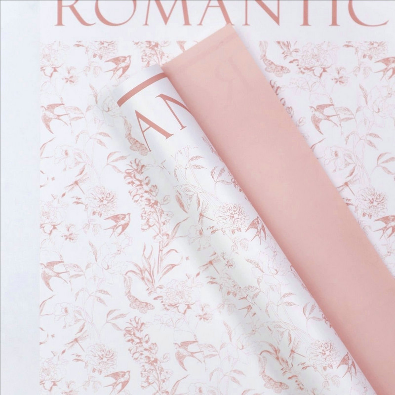 MYHC-XLIX Una postesque Pattern Nova Matte Flower Wrapping Paper