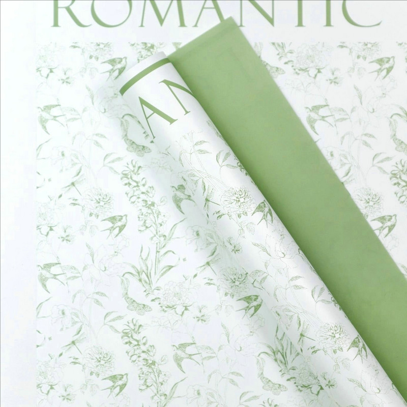 MYHC-XLIX Una postesque Pattern Nova Matte Flower Wrapping Paper