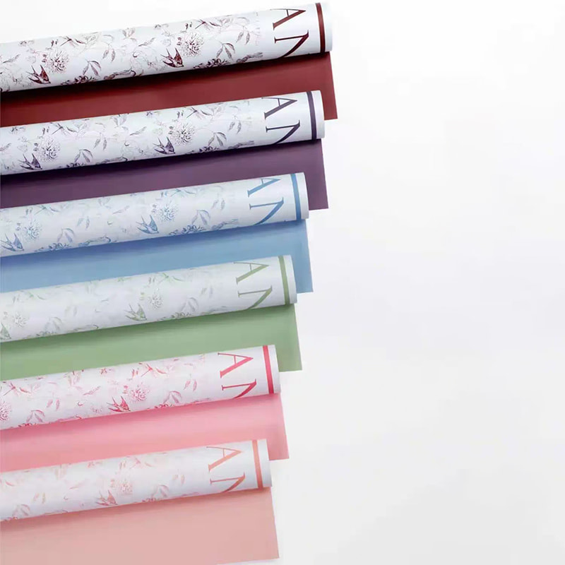 MYHC-XLIX Una postesque Pattern Nova Matte Flower Wrapping Paper