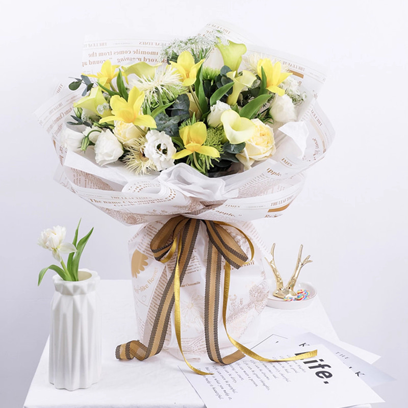 MYHC-52 Herba Aurea Lux Matt Film 57×57cm (±2cm) Plastic Flos Packaging Film