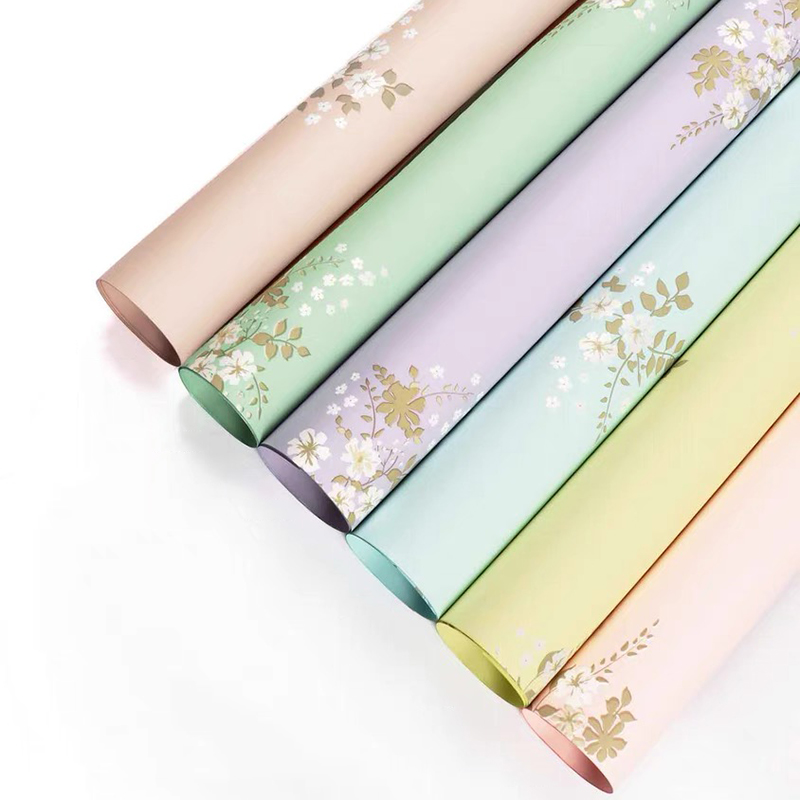 MYHC-55 Simple Lux-Colored Matte Flower Packaging