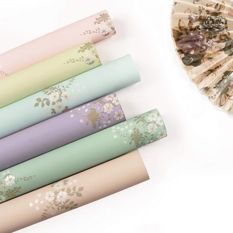 MYHC-55 Simple Lux-Colored Matte Flower Packaging