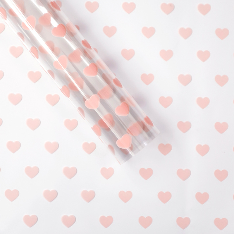 MYHC-62 Etiam Amor Ornatus OPP Transparent Flos Wrapping Paper
