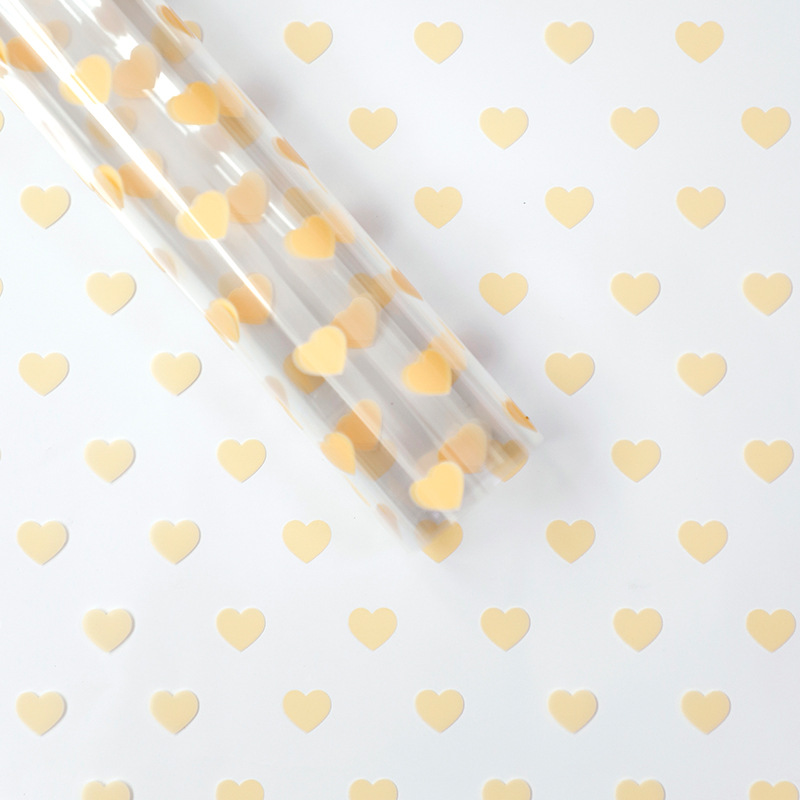 MYHC-62 Etiam Amor Ornatus OPP Transparent Flos Wrapping Paper