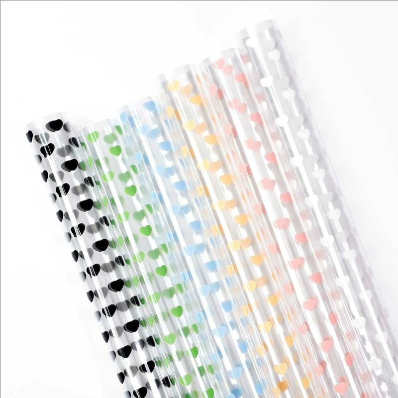 MYHC-62 Etiam Amor Ornatus OPP Transparent Flos Wrapping Paper