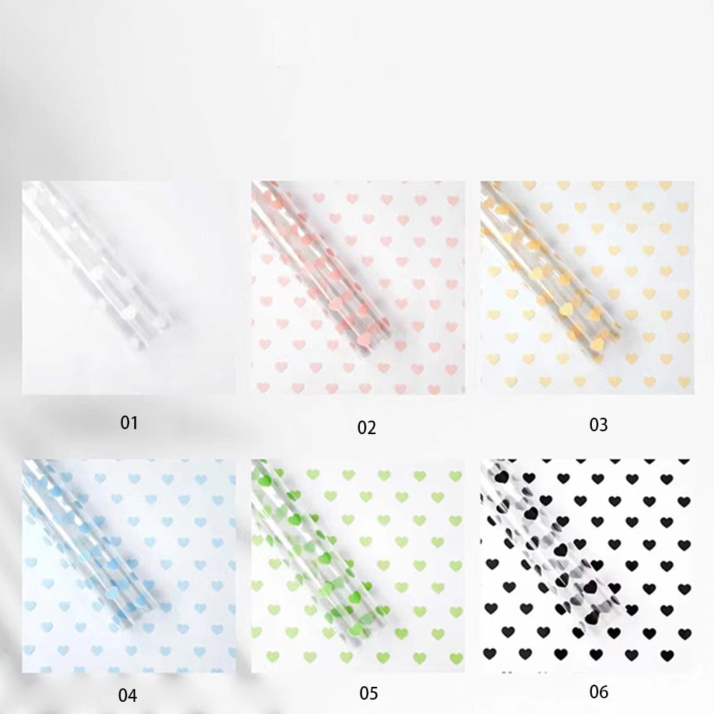 MYHC-62 Etiam Amor Ornatus OPP Transparent Flos Wrapping Paper