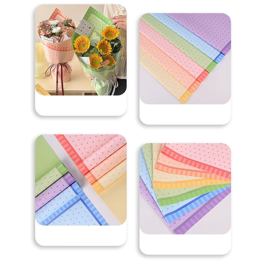 MYHC-65 Princeps Dress Bright Color Plastic Flos Packaging Film